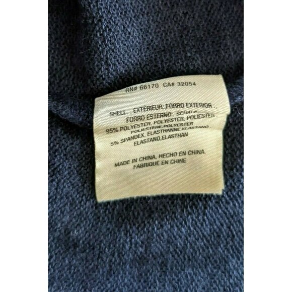 Moth Anthropologie Women Sweater Dress Navy Knit Hi-Lo Assimertic Size S - Picture 7 of 9